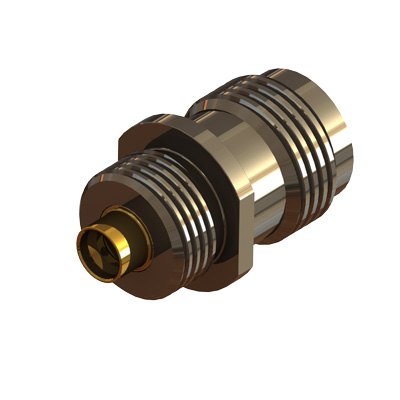 TNC Front Mount Jack to SMP Jack Straight Adaptor - Image 2