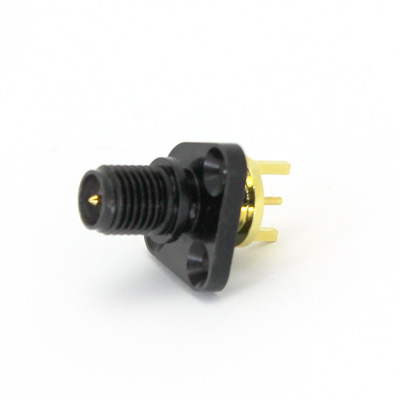 31-389-J3 - SMA Reverse Polarity 3 Hole Flange IP68 Jack 