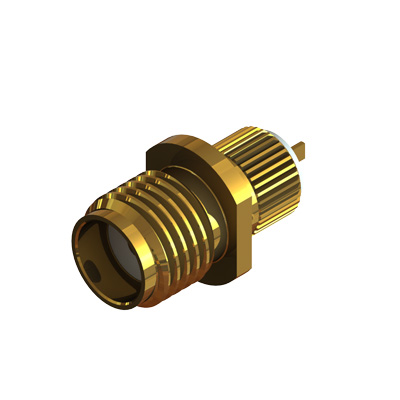30-071-D3 - SMA Press Fit Mount Jack with 0.3mm Tab Contact 