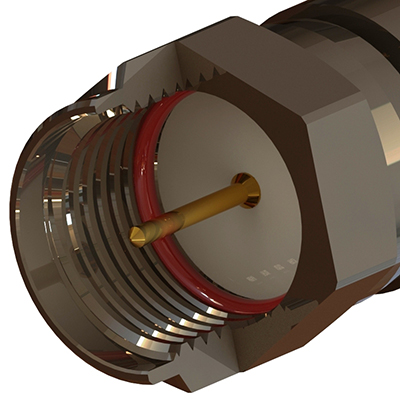 15-862-A2 - F Type 75 ohm Plug Terminator 