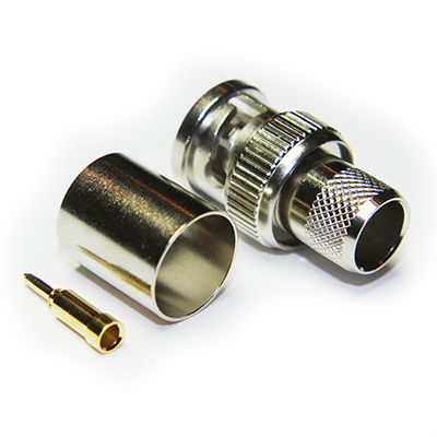 BNC Straight Crimp / Crimp Plug 50ohm - Image 4