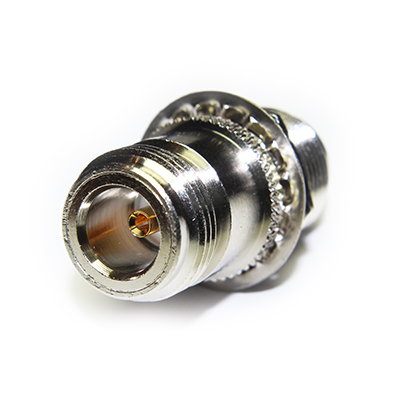 N Type Straight Bulkhead Jack to Jack Adaptor - Image 2