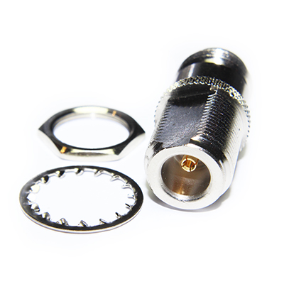 N Type Straight Bulkhead Jack to Jack Adaptor - Image 4