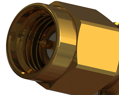 UHF Jack to SMA Plug Straight Adaptor - Image 2