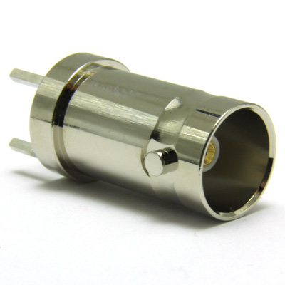 10-491-B6 - BNC  Straight PCB Mount Jack, 75 Ohm 